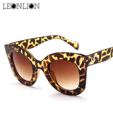 Load image into Gallery viewer, LeonLion 2023 Leopard Cat Eye Sunglasses Women Designer  Man/Women Sun Glasses Classic Vintage UV400 Outdoor Eyewear