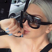 Load image into Gallery viewer, LeonLion 2023  Big Frame Sunglasses Women Designer Man/Women Sun Glasses Classic Vintage Large UV400 Outdoor Oculos