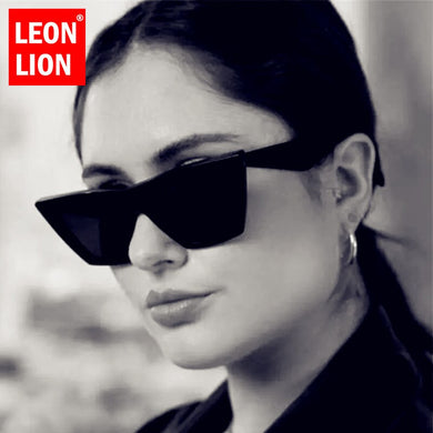 LeonLion 2023  Cateye Sunglasses Women Cat Eye Glasses Women Retro Eyewear Women/Men Brand Designer Lentes De Sol Mujer