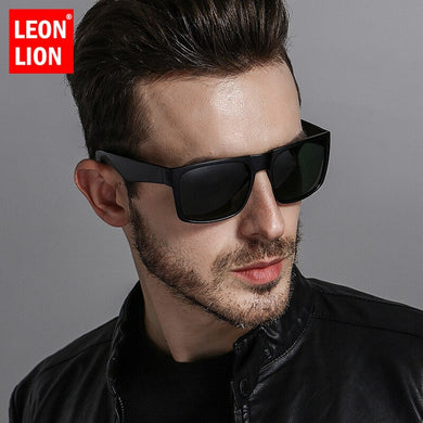 LeonLion 2023 Polarized Driving Sunglasses Men Vintage Classic Eyewear Outdoor UV400 Street Beat Oculos De Sol Gafas