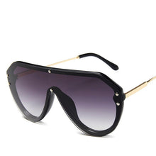 Load image into Gallery viewer, LeonLion 2023 One-piece Sunglasses Women Men  Brand Designer Candies Lens Lady Round Sun Glasses Classic Eyeglasses