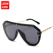 Load image into Gallery viewer, LeonLion 2023 One-piece Sunglasses Women Men  Brand Designer Candies Lens Lady Round Sun Glasses Classic Eyeglasses