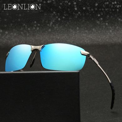 LeonLion 2023 Outdoor Polarized Sunglasses Men Brand Designer Classic Metal Sun Glasses Women/Men Travel Driving Oculos De Sol