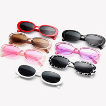 Load image into Gallery viewer, LeonLion 2023 Oval Retro Sunglasses Women Small Eyeglasses For Women/Men Brand Designer Glasses Women Lentes De Sol Mujer UV400