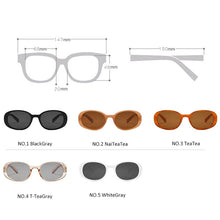 Load image into Gallery viewer, LeonLion 2023 Oval Retro Sunglasses Women Small Sun Glasses for Women/Men  Eyeglasses Women Brand Designer Oculos De Sol
