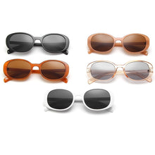 Load image into Gallery viewer, LeonLion 2023 Oval Retro Sunglasses Women Small Sun Glasses for Women/Men  Eyeglasses Women Brand Designer Oculos De Sol