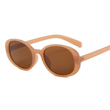Load image into Gallery viewer, LeonLion 2023 Oval Retro Sunglasses Women Small Sun Glasses for Women/Men  Eyeglasses Women Brand Designer Oculos De Sol