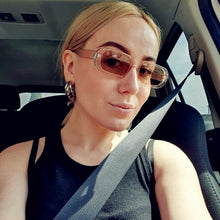 Carica l'immagine nel visualizzatore di Gallery, LeonLion 2023 Oval Sunglasses Women Vintage  Designer Eyeglasses For Women/Men Oval Gasses Vintage Lentes De Sol Mujer