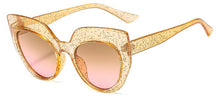 Load image into Gallery viewer, LeonLion 2023 Oversized Cat Eye Sunglasses Women Designer  Eyewear Women/Men Cateye Glasses Vintage Gradient Lens UV400