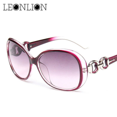 LeonLion 2023 Oversized Gradient Ladies Sunglasses Women Brand Designer Classic Sun Glasses Vintage Oculos De Sol Gafas