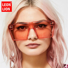 Load image into Gallery viewer, LeonLion 2023 Oversized Sunglasses Women Brand Designer Square Sun Glasses Women Retro Eyeglasses Mirror Oculos De Sol Feminino