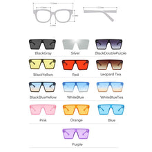 Load image into Gallery viewer, LeonLion 2023 Oversized Sunglasses Women Brand Designer Square Sun Glasses Women Retro Eyeglasses Mirror Oculos De Sol Feminino