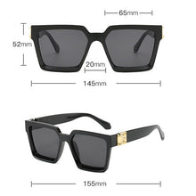 Load image into Gallery viewer, LeonLion 2023 Oversized Sunglasses Women  Brand Sunglasses Women Mirror Sun Glasses For Men Eyewear Oculos De Sol Feminino