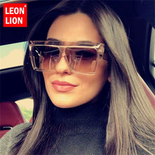 Load image into Gallery viewer, LeonLion 2023 Oversized Sunglasses Women Retro Sun Glasses Women  Eyeglasses For Women/Men Mirror Lunette De Soleil Femme