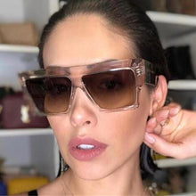 Load image into Gallery viewer, LeonLion 2023 Oversized Sunglasses Women Retro Sun Glasses Women  Eyeglasses For Women/Men Mirror Lunette De Soleil Femme