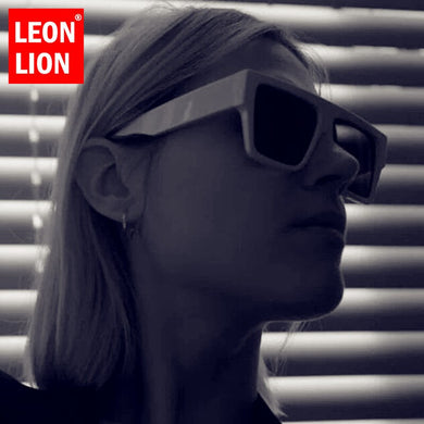 LeonLion 2023 Oversized Sunglasses for Women  Brand Eyewear Shades for Men Gafas De Sol Hombre Vintage Square Glasses