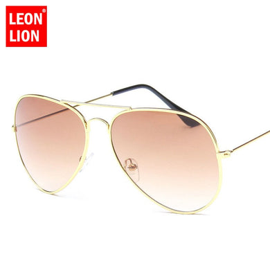 LeonLion 2023 Pilot  Sunglasses Women/Men Top Brand Designer Vintage Sun Glasses For Women Outdoor Driving Oculos De Sol