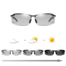 Load image into Gallery viewer, LeonLion 2023 Polarized Color Changing Sunglasses Men Brand Designer Classic Metal Glasses Women Travel Driving Oculos De Sol