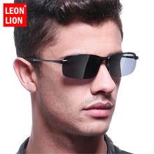 Load image into Gallery viewer, LeonLion 2023 Polarized Sunglasses Men Brand Designer Classic Metal Color Changing Glasses Travel Driving Fishing Oculos De Sol