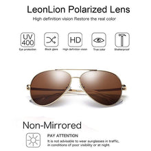 Load image into Gallery viewer, LeonLion 2023 Polarized Sunglasses Men Brand Designer UV400 Classic Glasses Alloy Eyewear For Men/Women Driving oculos de sol