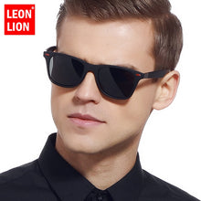 Carica l'immagine nel visualizzatore di Gallery, LeonLion 2022 Polarized Sunglasses Men Square Sun Glasses For Men Retro Sunglasses Men/Women Brand Designer Gafas De Sol Hombre