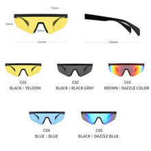 Load image into Gallery viewer, LeonLion 2023 Polarized Sunglasses Men TR90 One Piece Lens Men Glasses Classic Driving Eyeglasses Women UV400 Adjustable