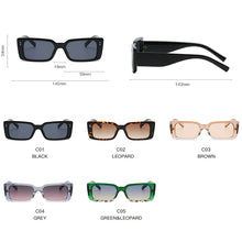 Load image into Gallery viewer, LeonLion 2023 Rectangle Sunglasses Women Brand Designer  Eyewear For Women/Men Retro Cateye Glasses Female UV400 Oculos De Sol