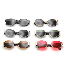 Carica l'immagine nel visualizzatore di Gallery, LeonLion 2023 Retro Sunglasses Men Round Vintage Eyeglasses Men/Women  Designer Glasses Men Mirror Oculos De Sol Feminino