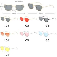 Load image into Gallery viewer, LeonLion 2023 Retro Sunglasses Women  Vintage Glasses Women/Men Brand Designer Eyeglasses Women Cateye Lentes De Sol Mujer