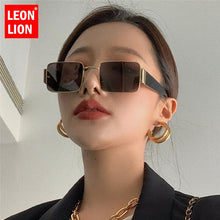 Load image into Gallery viewer, LeonLion 2023 Retro Sunglasses Women Rectangle Eyeglasses Women/Men Brand Designer Glasses Women  Oculos De Sol Feminino