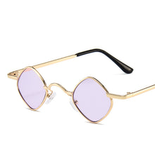 Carica l'immagine nel visualizzatore di Gallery, LeonLion 2023 Rhombic Retro Sunglasses Children Funny Eyewear Girls/Boys Small Glasses Mirror Vintage Gafas De Sol Hombre UV400