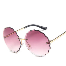 Load image into Gallery viewer, LeonLion 2023 Rimless Ocean Lens Sunglasses Women Brand Designer UV400 Classic Glasses Gafas Metal Goggle Eyewear For Men/Women