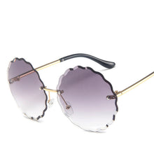 Load image into Gallery viewer, LeonLion 2023 Rimless Ocean Lens Sunglasses Women Brand Designer UV400 Classic Glasses Gafas Metal Goggle Eyewear For Men/Women