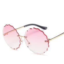 Load image into Gallery viewer, LeonLion 2023 Rimless Ocean Lens Sunglasses Women Brand Designer UV400 Classic Glasses Gafas Metal Goggle Eyewear For Men/Women