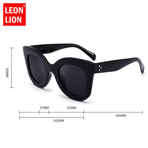 LeonLion 2023 Round Frame Sunglasses Women Retro Trend Street Beat Classic Outdoor Sun Glasses UV400 Oculos De Sol Masculino