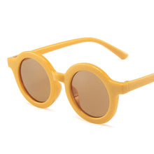 Carica l'immagine nel visualizzatore di Gallery, LeonLion 2023 Round Kids Sunglasses for Girls Sunglasses for Kids Cute Personality Baby Anti-UV Colorful Sun Glasses