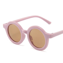 Carica l'immagine nel visualizzatore di Gallery, LeonLion 2023 Round Kids Sunglasses for Girls Sunglasses for Kids Cute Personality Baby Anti-UV Colorful Sun Glasses