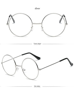 LeonLion 2023 Round Metal Sunglasses Women Candy Color Classic Retro Rainbow Sun Glasses Men Oculos De Sol Masculino UV400
