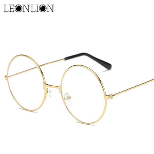 LeonLion 2023 Round Metal Sunglasses Women Candy Color Classic Retro Rainbow Sun Glasses Men Oculos De Sol Masculino UV400