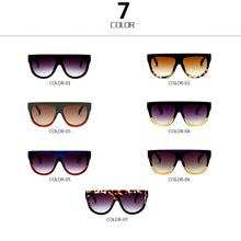 Load image into Gallery viewer, LeonLion 2023 Round Oversized Sunglasses Women Gradient Sun Glasses For Women/Men Retro Big Frame Colorful Square Eyewear UV400