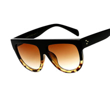 Load image into Gallery viewer, LeonLion 2023 Round Oversized Sunglasses Women Gradient Sun Glasses For Women/Men Retro Big Frame Colorful Square Eyewear UV400