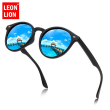 Load image into Gallery viewer, LeonLion 2023 Round Polarized Sunglasses Men Retro Rectangle Classic Vintage Glasses Driving Lunette De Soleil Femme