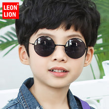 Load image into Gallery viewer, LeonLion 2023 Round Sunglasses Children  Brand Sunglasses Children Cute Glasses For Boy/Girl Mirror Oculos De Sol Feminino