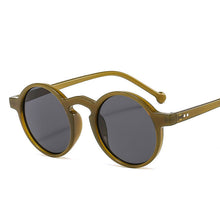 Carica l'immagine nel visualizzatore di Gallery, LeonLion 2023 Round Sunglasses Women  Eyeglasses for Women/Men Vintage Punk Glasses Women UV400 Lentes De Sol Mujer