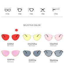 Load image into Gallery viewer, LeonLion 2023 Small Cat Eye Sunglasses Women Brand Designer  Glasses Women Vintage Eyeglasses Women/Men Oculos De Sol Feminino