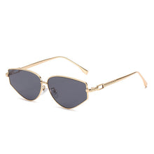 Load image into Gallery viewer, LeonLion 2023 Small Cateye Sunglasses Women Brand Vintage Eyewear Women Metal Punk Glasses Female Shades Oculos Feminino UV400
