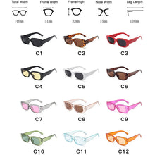 Load image into Gallery viewer, LeonLion 2023 Small Oval Sunglasse Women Vintage Glasses Women/Men Square Retro Eyeglasses Women  Gafas De Sol Hombre