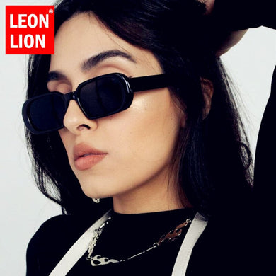 LeonLion 2023 Small Oval Sunglasses Women Retro Women Glasses  Eyewear For Women/Men Brand Designer Oculos De Sol Feminino