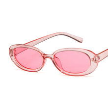 Load image into Gallery viewer, LeonLion 2023 Small Retro Sunglasses Women Pink Oval Eyeglasses For Women/Men Brand Designer Glasses Ladies Lentes De Sol UV400