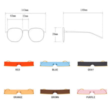 Load image into Gallery viewer, LeonLion 2023 Small Sunglasses Women Rimless Glasses For Women/Men Punk Brand Designer Sunglasses Women Retro Glasses Hip Hop
